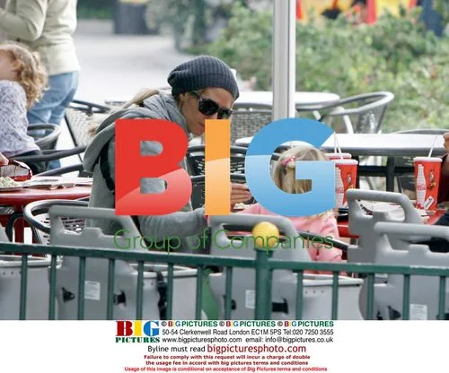 Heidi Klum at Legoland with Kids
