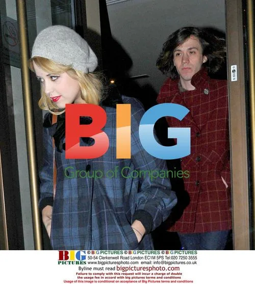 Peaches Geldof and husband leaving hotel