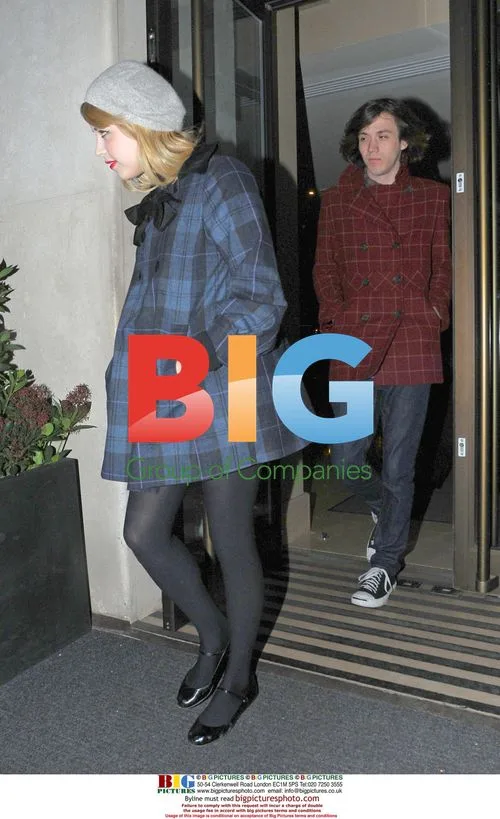 Peaches Geldof and husband leave hotel