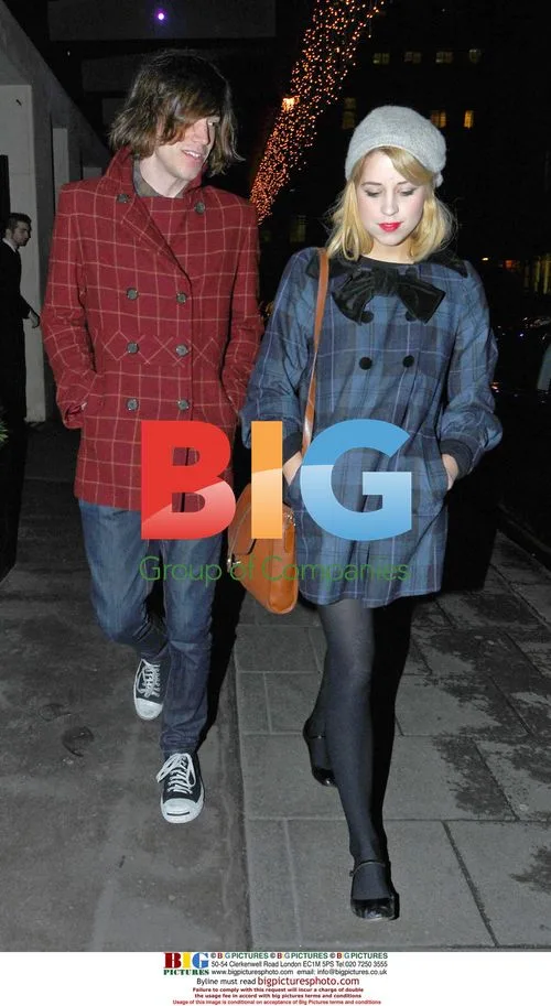 Peaches Geldof and husband leave hotel in London