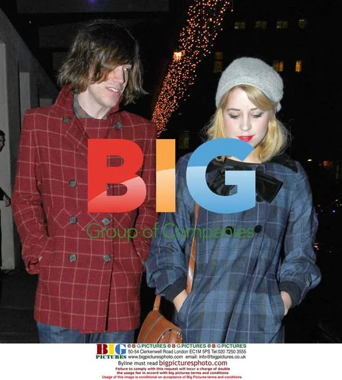 Peaches Geldof and husband leave hotel in London