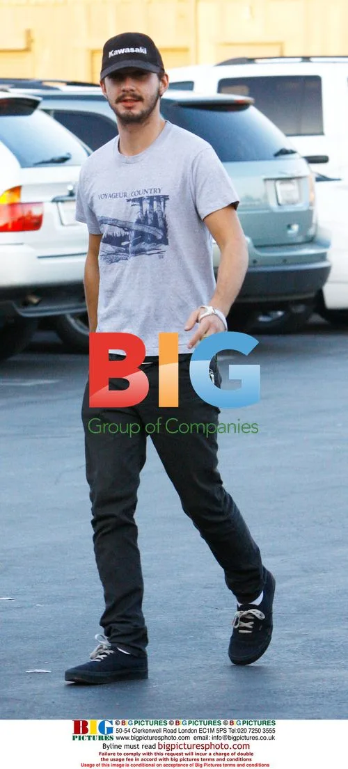 Shia LaBeouf at Toys 'R' Us