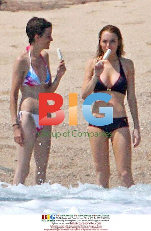 Lindsay Lohan and Sam Ronson on Mexican Holiday