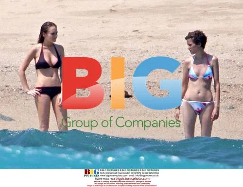Lindsay Lohan and Samantha Ronson Beach Day