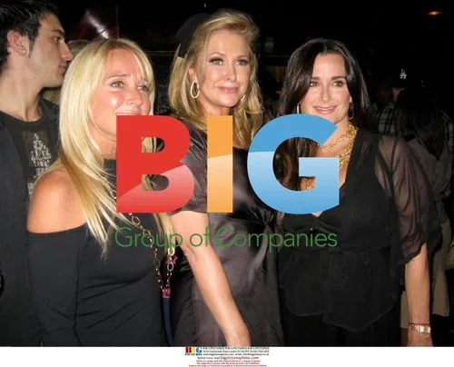 Kim, Kathy, and Kyle Richards at Paris Hilton's MTV series launch