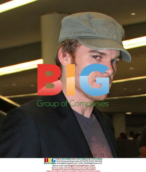 Michael C. Hall arrives at JFK airport