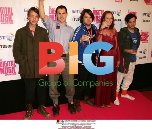 British Sea Power at 2008 BT Digital Music Awards