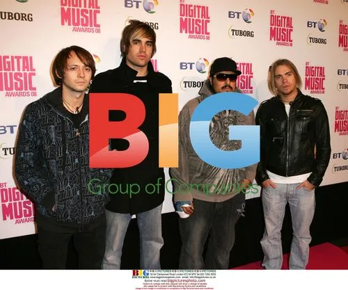 Fightstar at 2008 BT Digital Music Awards