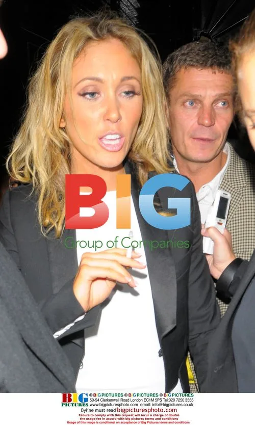 Celebrities at Volstead Club, London