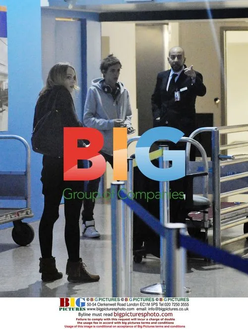 Lindsay Lohan and Samantha Ronson at LAX