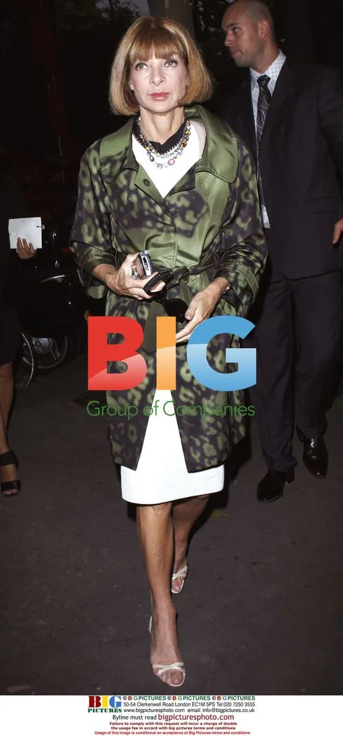 Anna Wintour at Givenchy Paris Fashion Week