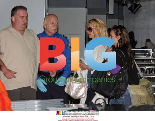 Britney Spears at JFK Airport