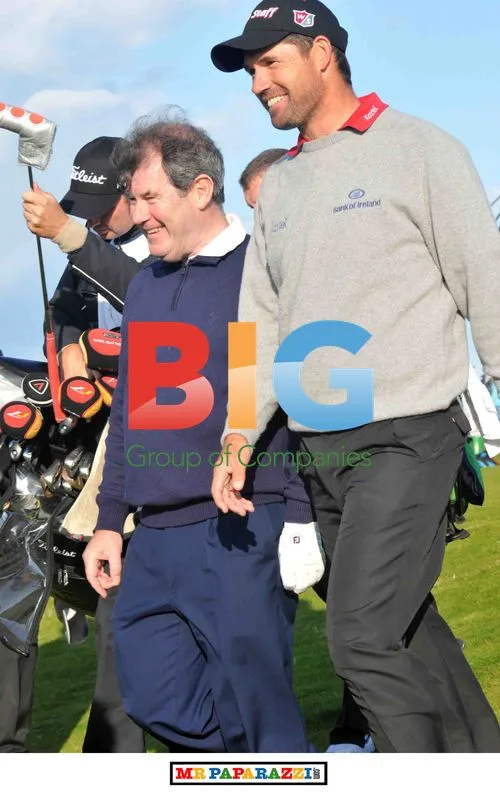 Celebs and Golfers at Alfred Dunhill Cup