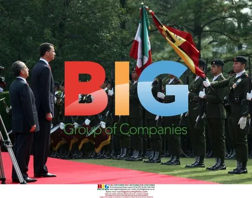 Welcoming Ceremony for Princes of Asturias in Mexico