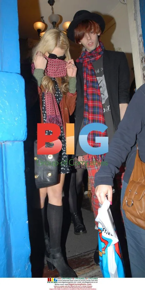 Peaches Geldof shops at secondhand stores