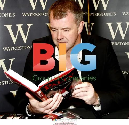 Gary Pallister at Book Signing in Manchester