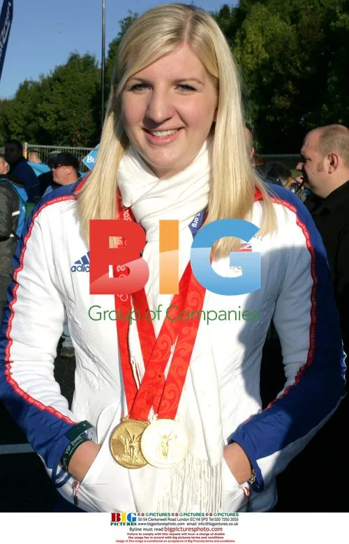Rebecca Adlington at Great North Run
