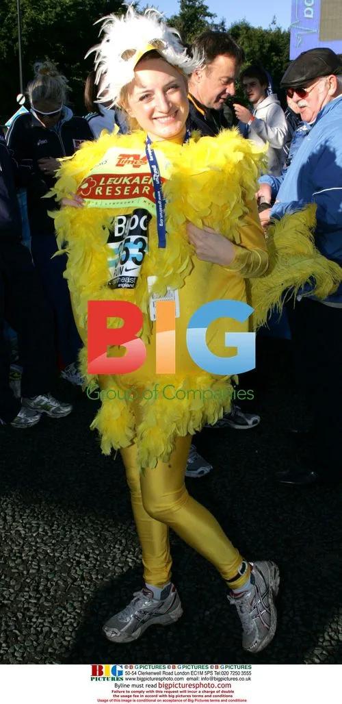 Emmerdale actress Nicola Wheeler at Great North Run