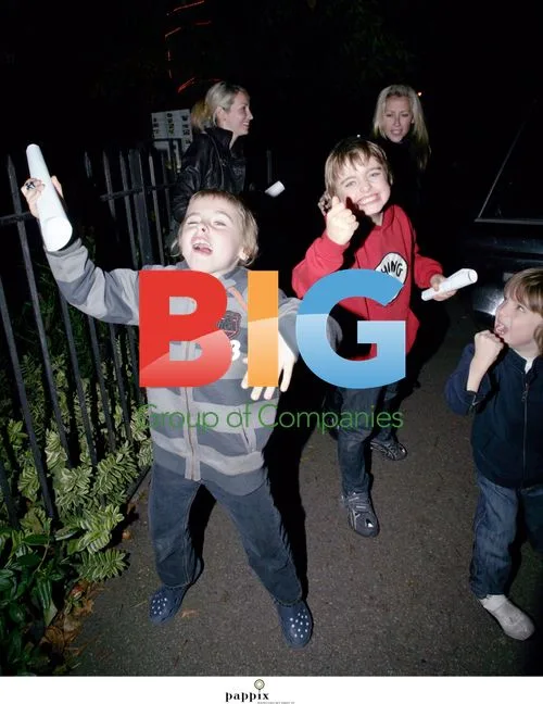 Liam Gallagher with family
