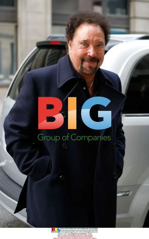 Tom Jones at Radio 2 for Terry Wogan Show