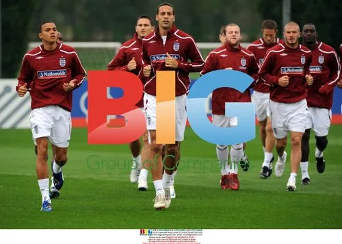 England Football Squad Training Session