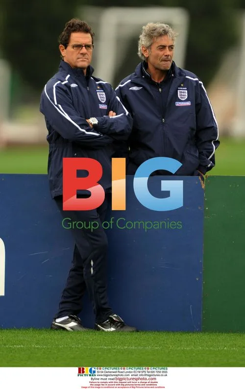 England Football Squad Training Session