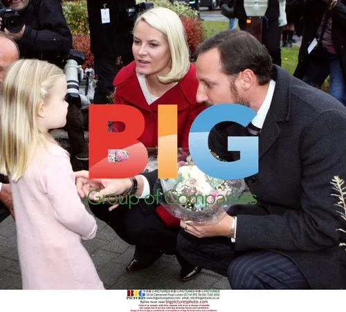 Prince Haakon and Princess Mette-Marit Visit in Norway