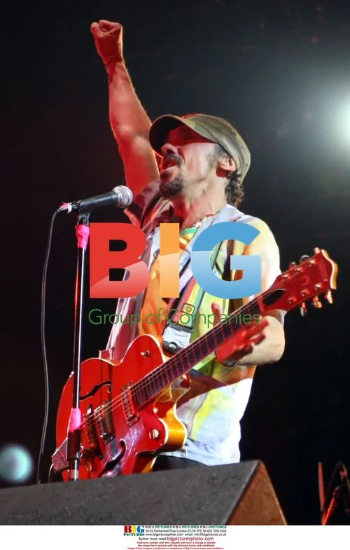 Manu Chao performs at Foro Sol in Mexico City