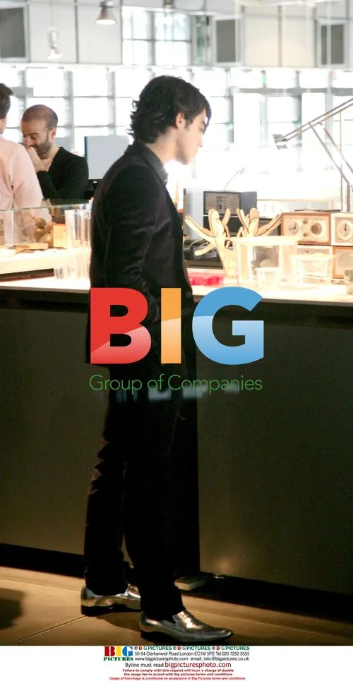 Jo Jonas visits Centre Pompidou in Paris