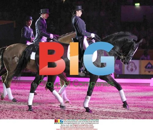 Katie Price Performs Dressage at Horse of the Year Show