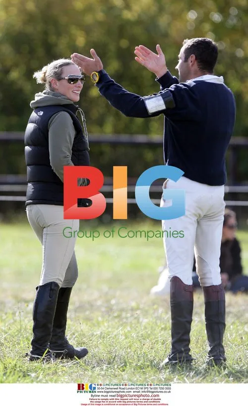 Zara Phillips Tumbles at Horse Competition