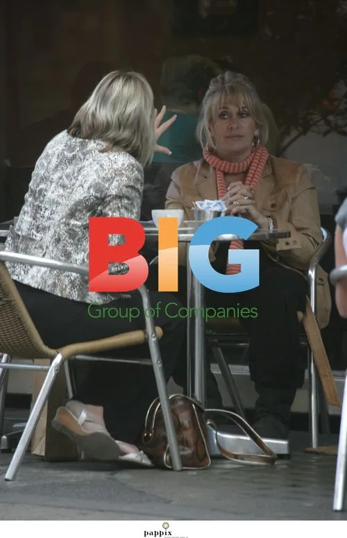 Carole Malone has lunch with friend in London