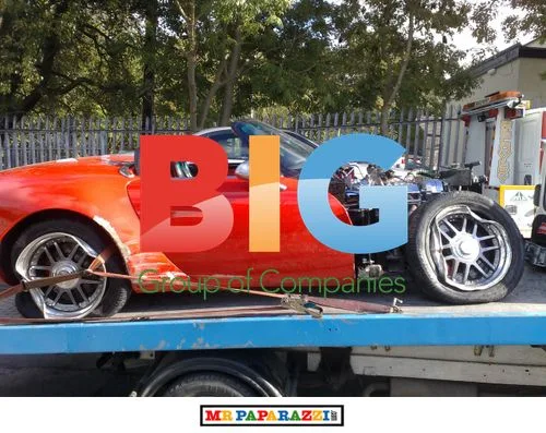 Wildcat V8 Supercar Prototype Crashes in Rochdale