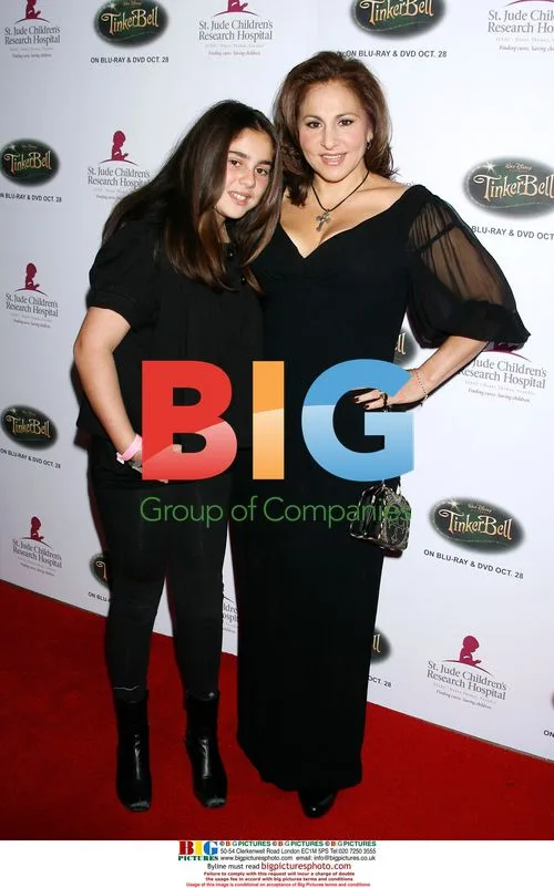 Kathy Najimy and daughter at St. Jude's benefit