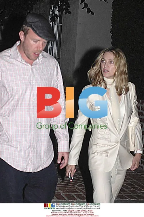 Madonna and Guy Ritchie in tense exchange