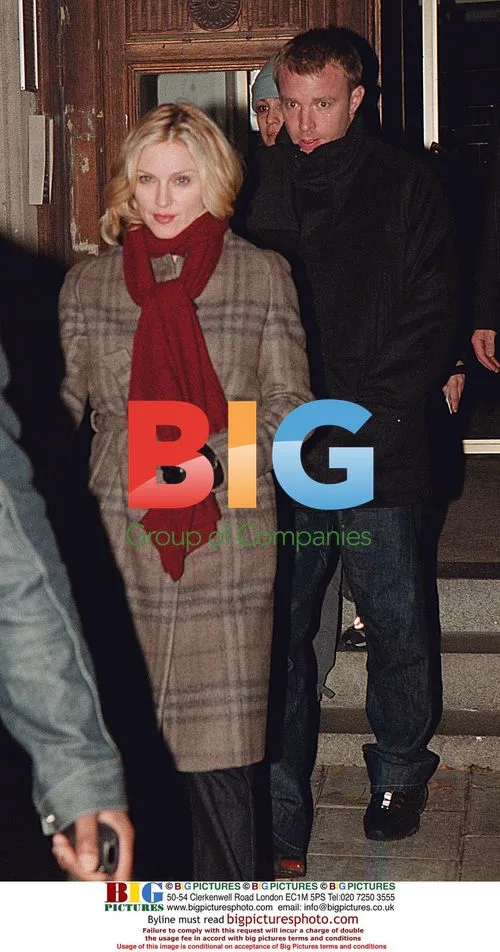 Madonna and Guy Ritchie out in Stockholm
