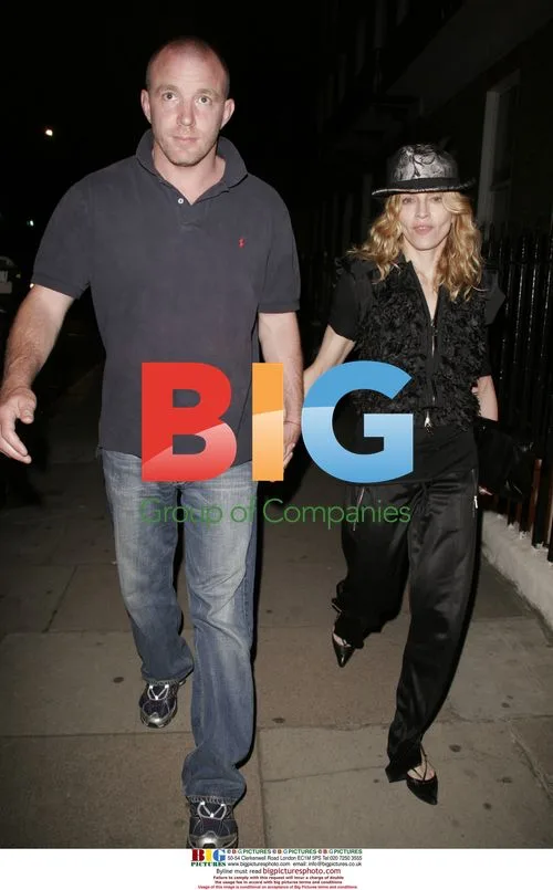 Justin Timberlake, Madonna and Guy Ritchie Dine