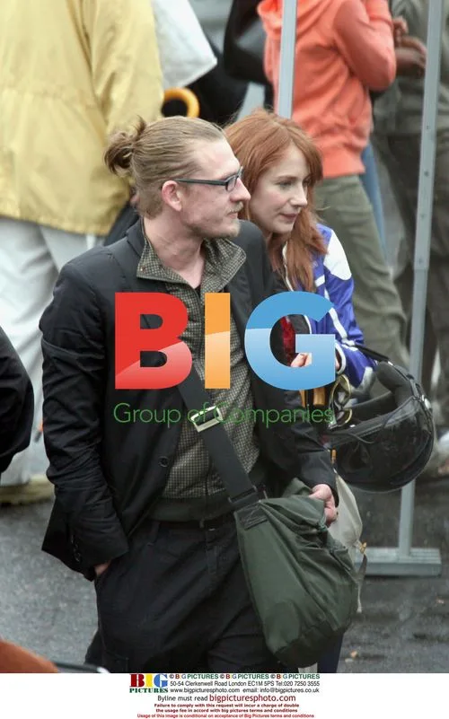 Guillaume Depardieu with Julie Depardieu