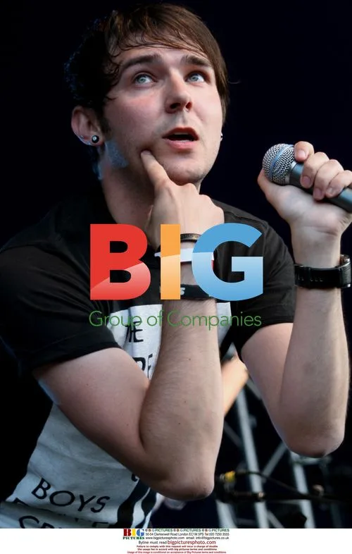 James Matthews at 'Pop In The Park' concert