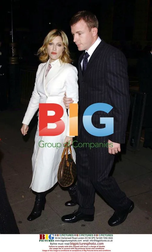 MADONNA and GUY RITCHIE at Testino Exhibition