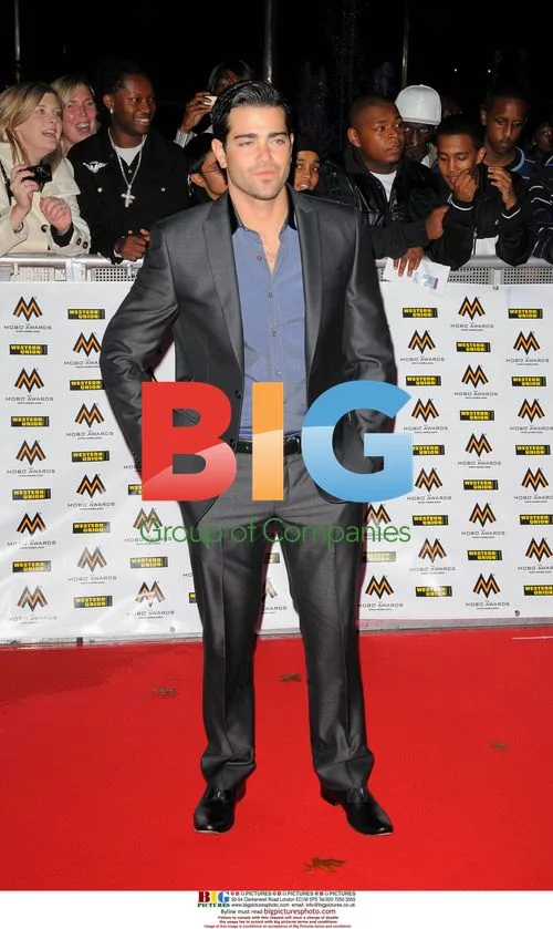 Jessie Metcalf at the MOBO Awards 2008