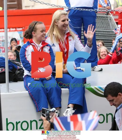 GB Olympians celebrated in London parade