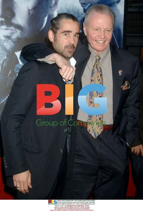 Colin Farrell and Jon Voight at "Pride and Glory" Premiere