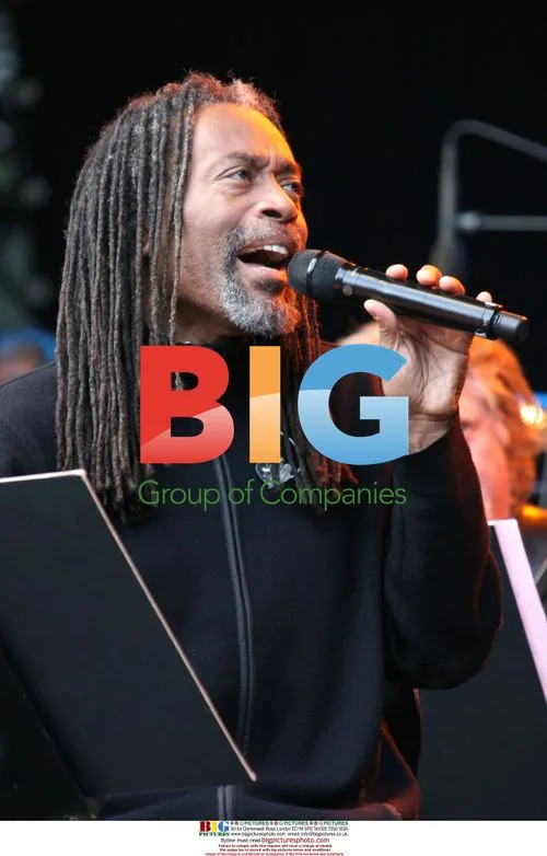 Singer Bobby McFerrin on tour in Hamburg