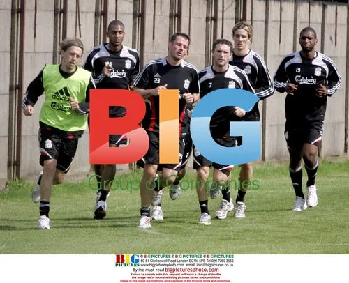 Liverpool FC Training in Melwood