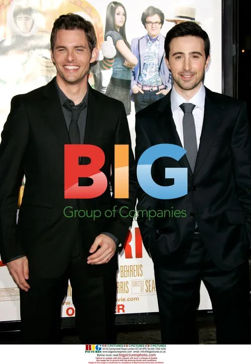 JAMES MARSDEN and JOSH ZUCKERMAN at 'Sex Drive' premiere