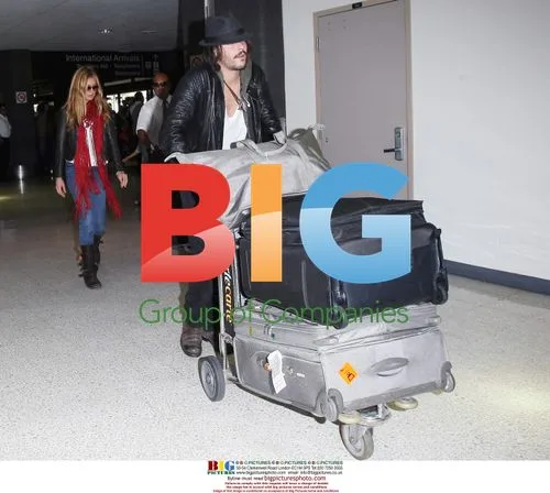 Cat Deeley and boyfriend Jack Houston at LAX