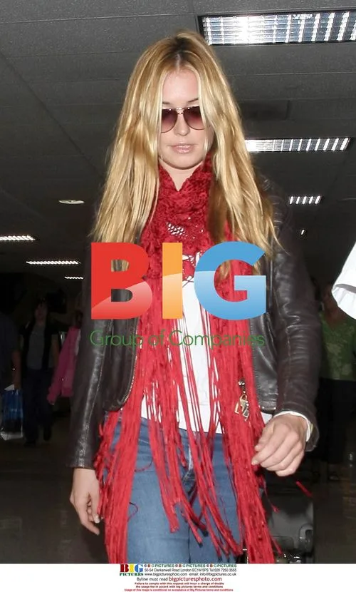 Cat Deeley and Boyfriend Jack Houston at LAX