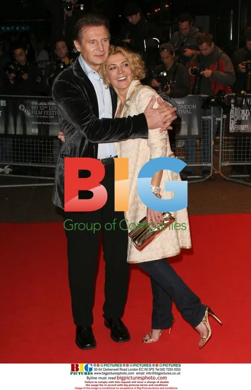 Liam Neeson & Natasha Richardson at 'The Other Man' Screening