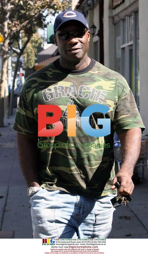 Michael Clark Duncan Strolls in West Hollywood